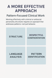 4. a more effective approach pattern focused clinical work