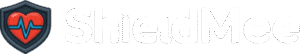ShieldMee logo with white lettering.